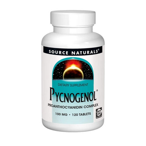 Source Naturals, Pycnogenol, 100 MG, 120 Tabs