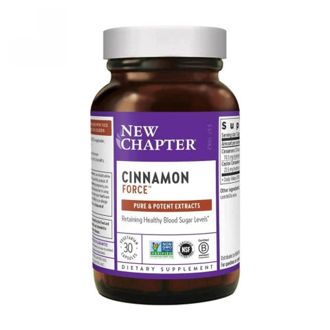 New Chapter, Cinnamon Force, 30 Liquid Veg Caps
