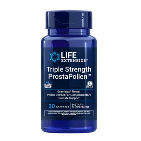 Life Extension, Triple Strength ProstaPollen, 30 Soft Gels