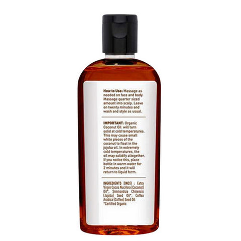 Desert Essence, Organic Coconut - Jojoba & Coffee Oil, 4 Oz