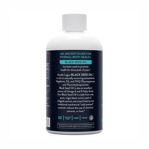 Health Logics, Black Seed Oil, 6 fl oz