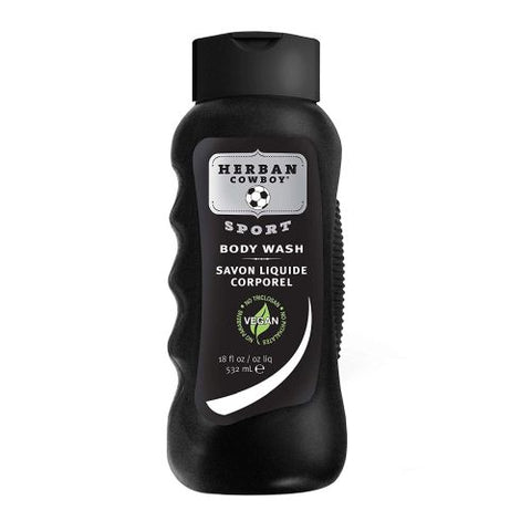 Herban Cowboy, Deodorizing Body Wash, Sport 18 fl oz