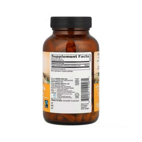 Organic India, Ashwagandha, 180 Caps