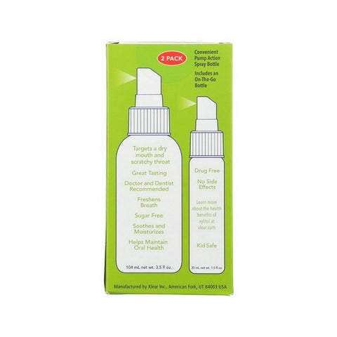 Xlear Inc, Moisturizing Mouth Spray, 2 Count