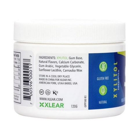 Xlear Inc, Chewing Gum, Peppermint 100 Count
