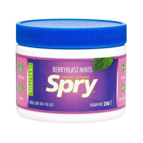 Xlear Inc, Spry Mints 100% Xylitol, Berry 240 Count