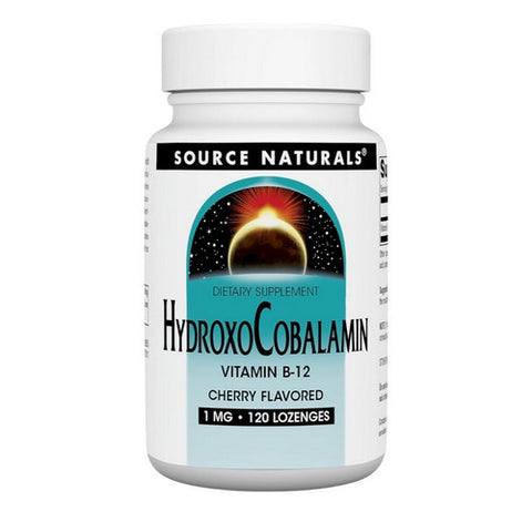 Source Naturals, Hydroxocobalamin, 120 Tabs