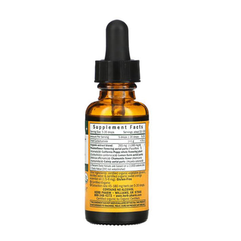 Herb Pharm, Kids Fast Asleep, 1 fl oz
