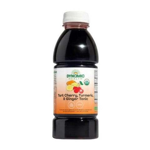 Dynamic Health Laboratories, Organic Tart Cherry, Turmeric & Ginger Tonic, 16 oz