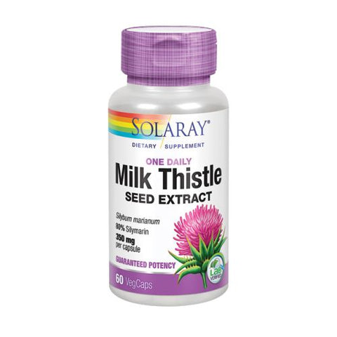 Solaray, Milk Thistle One Daily, 60 Caps