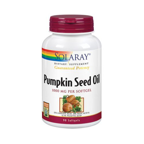 Solaray, Pumpkin Seed Oil, 1,000 mg, 90 Softgels