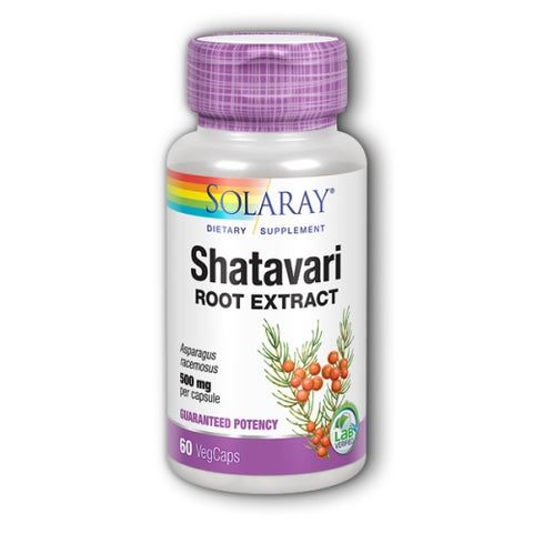 Solaray, Shatavari, 500 mg, 60 Caps