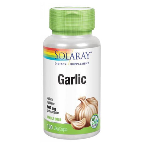 Solaray, Garlic, 500 mg, 100 Caps