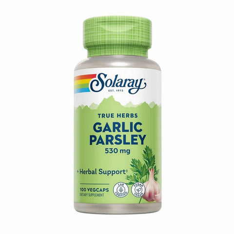 Solaray, Garlic & Parsley, 530 mg, 100 Caps