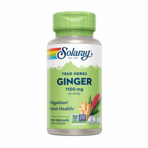 Solaray, Ginger Root, 100 Caps