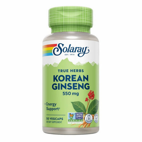Solaray, Korean Ginseng, 550 mg, 50 Caps