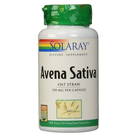 Solaray, Avena Sativa, 100 Caps