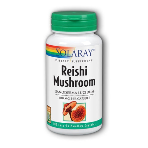 Solaray, Reishi Mushroom, 600 mg, 100 Caps
