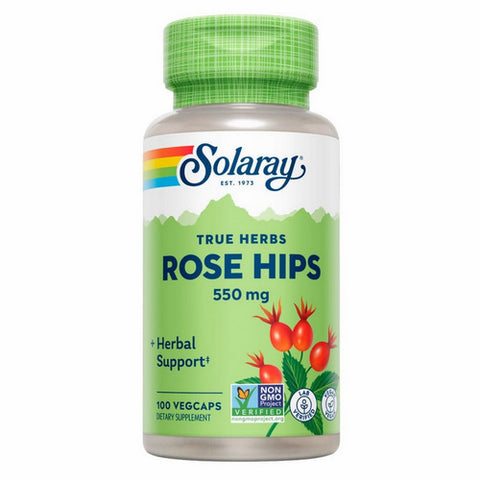 Solaray, Rose Hips, 550 mg, 100 Caps