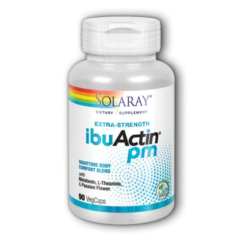 Solaray, IbuActin PM, 90 Caps