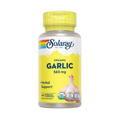 Solaray, Garlic, 100 Caps