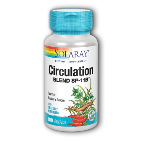 Solaray, Circulation Blend SP-11B, 100 Caps