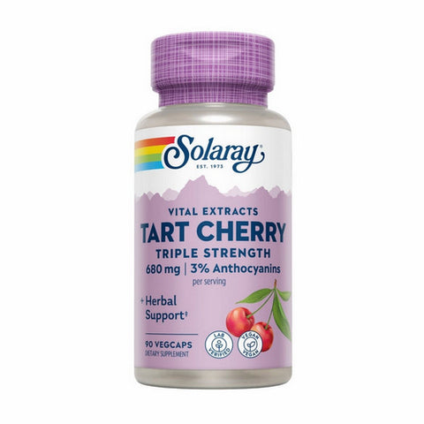 Solaray, Triple Strength Tart Cherry, 90 Caps