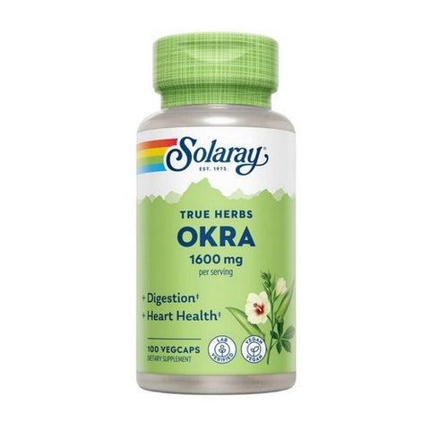 Solaray, Okra, 400 mg, 100 Caps