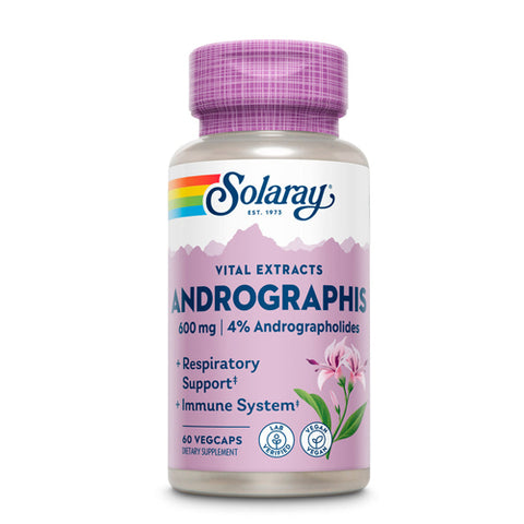 Solaray, Andrographis Aerial Extract, 60 Caps