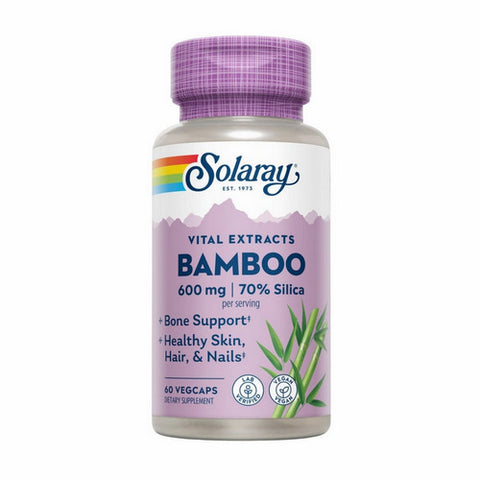 Solaray, Bamboo Stem Extract, 300 mg, 60 Caps