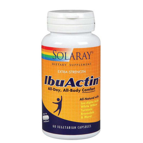 Solaray, IbuActin, 60 Caps