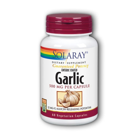 Solaray, Garlic, 500 mg, 60 Caps
