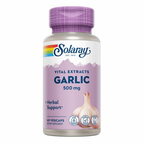 Solaray, Garlic, 500 mg, 60 Caps