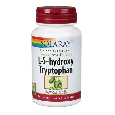 Solaray, L-5-Hydroxy Tryptophan, 30 Caps