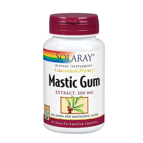 Solaray, Mastic Gum Extract, 500 mg, 45 Caps
