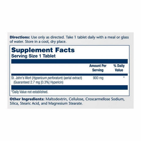 Solaray, St. John's Wort One Daily, 30 Tabs