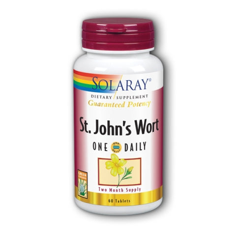 Solaray, St. John's Wort One Daily, 60 Tabs