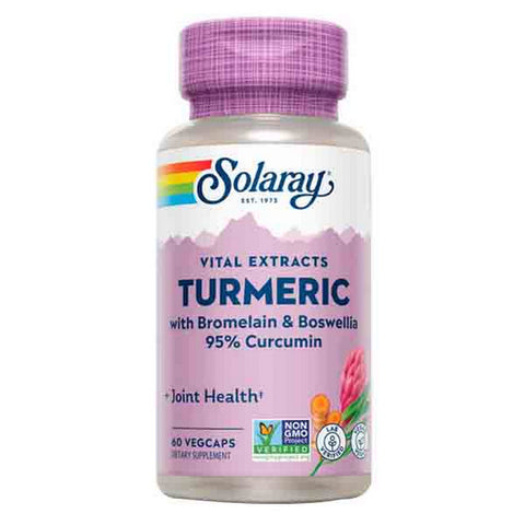Solaray, Turmeric Root Extract, 60 Caps