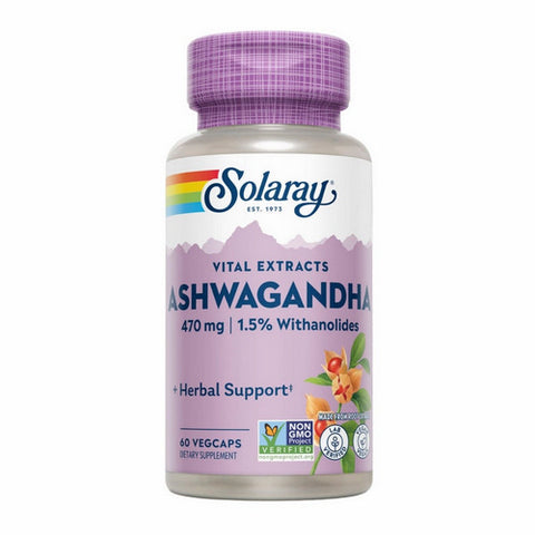 Solaray, Ashwagandha, 60 Caps