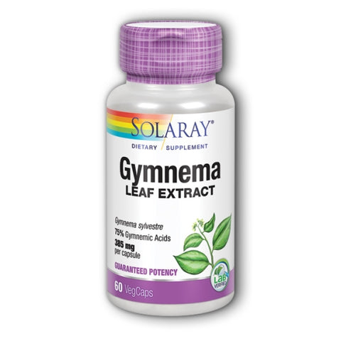 Solaray, Gymnema, 385 mg, 60 Caps