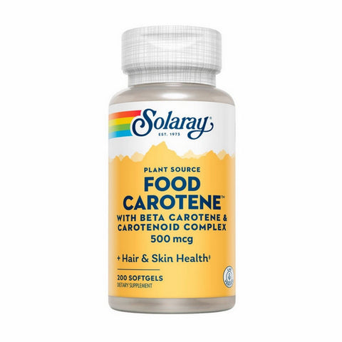 Solaray, Food Carotene, 10,000 IU, 200 Softgels