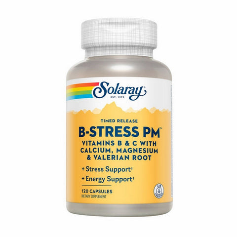 Solaray, B-Stress PM, 120 Caps