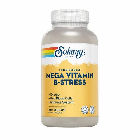 Solaray, Mega B-Stress, 240 Caps