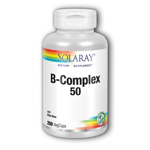 Solaray, B-Complex 50, 250 Caps