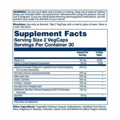 Solaray, Acetyl L-Carnitine Alpha Lipoic Acid, 60 Caps