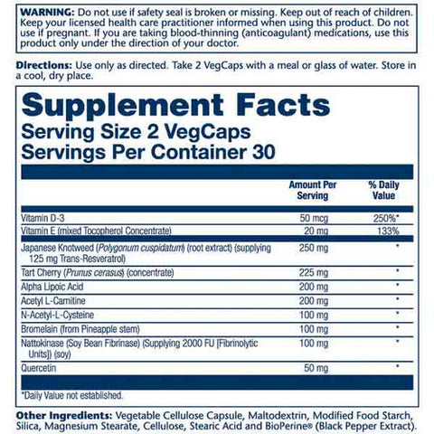 Solaray, Acetyl L-Carnitine Alpha Lipoic Acid, 60 Caps