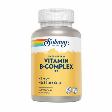 Solaray, B-Complex 75, 100 Caps