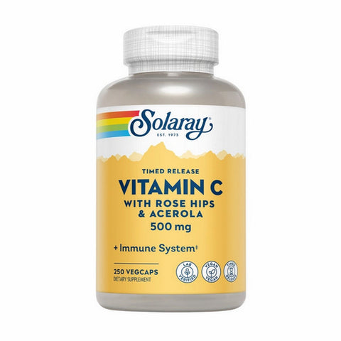 Solaray, Vitamin C, 500 mg, 250 Caps