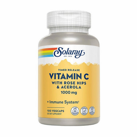 Solaray, Vitamin C, 1,000 mg, 100 Caps