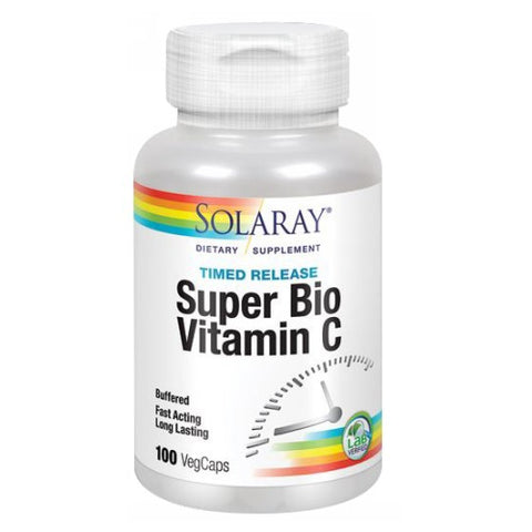 Solaray, Super Bio Vitamin C, 100 Caps